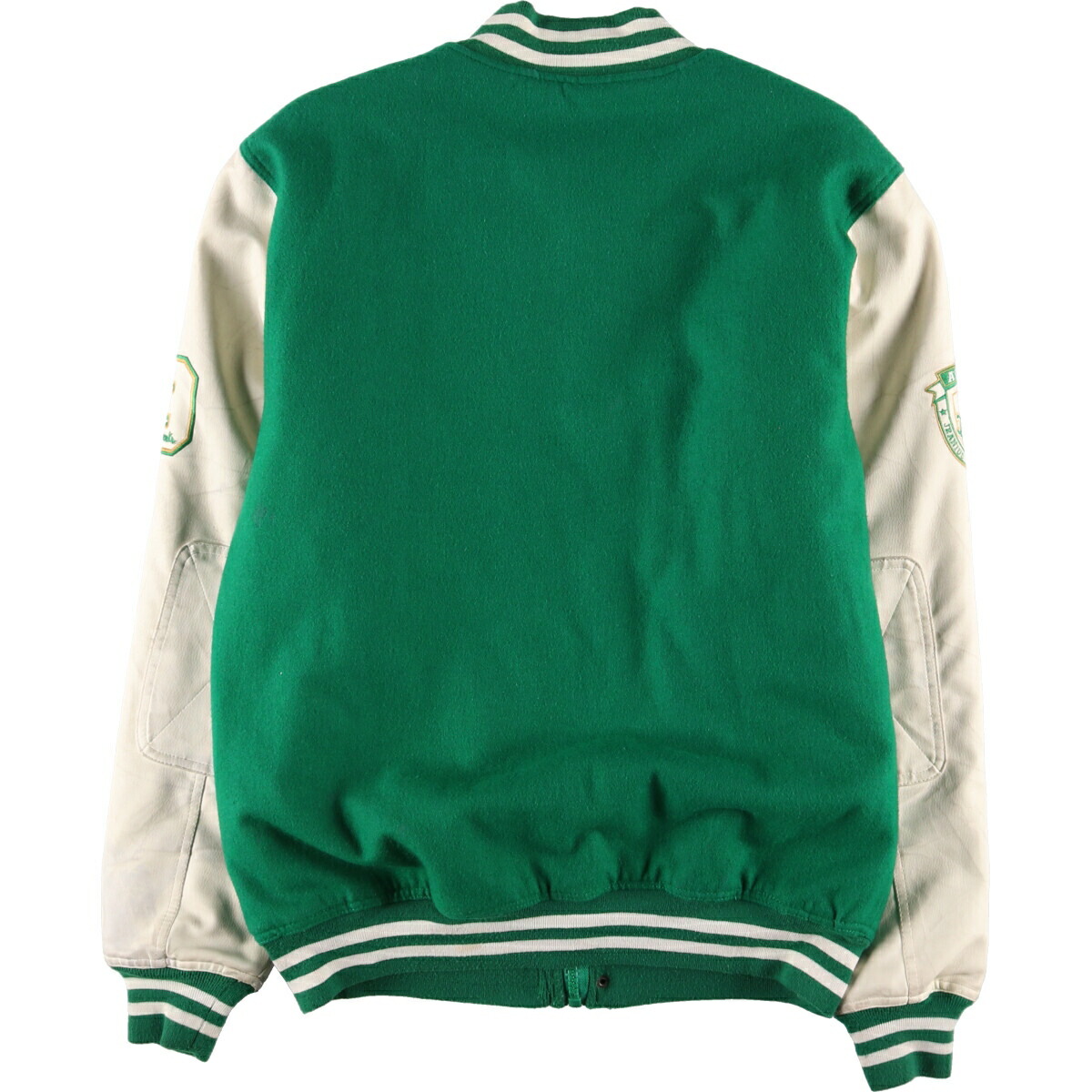 akademiksレザースタジャン