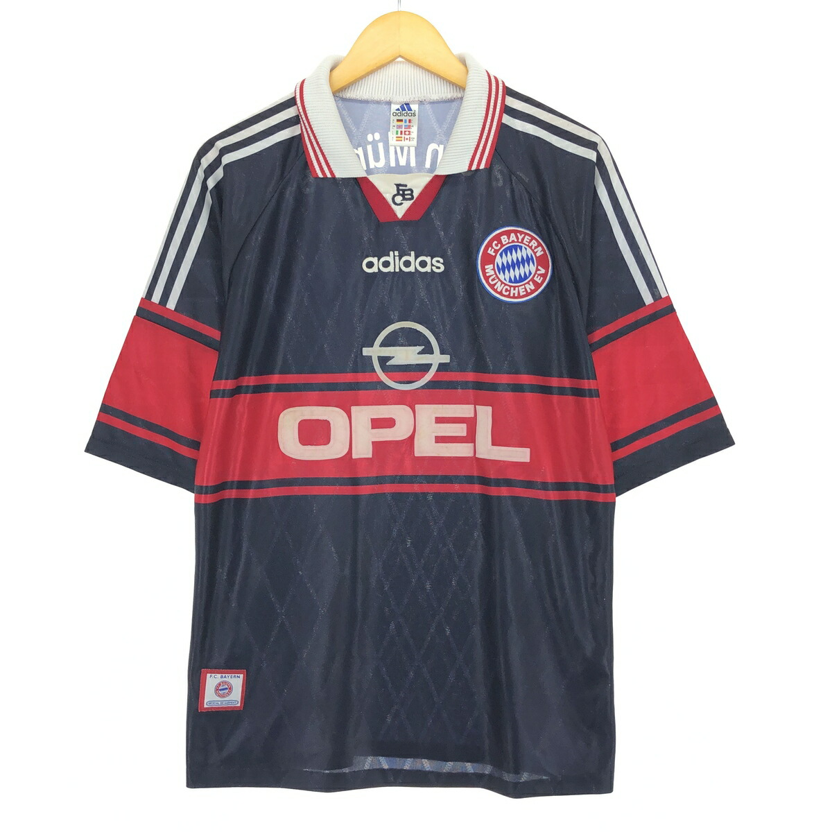 楽天市場】古着 90'S アディダス adidas FCバイエルンミュンヘン 襟