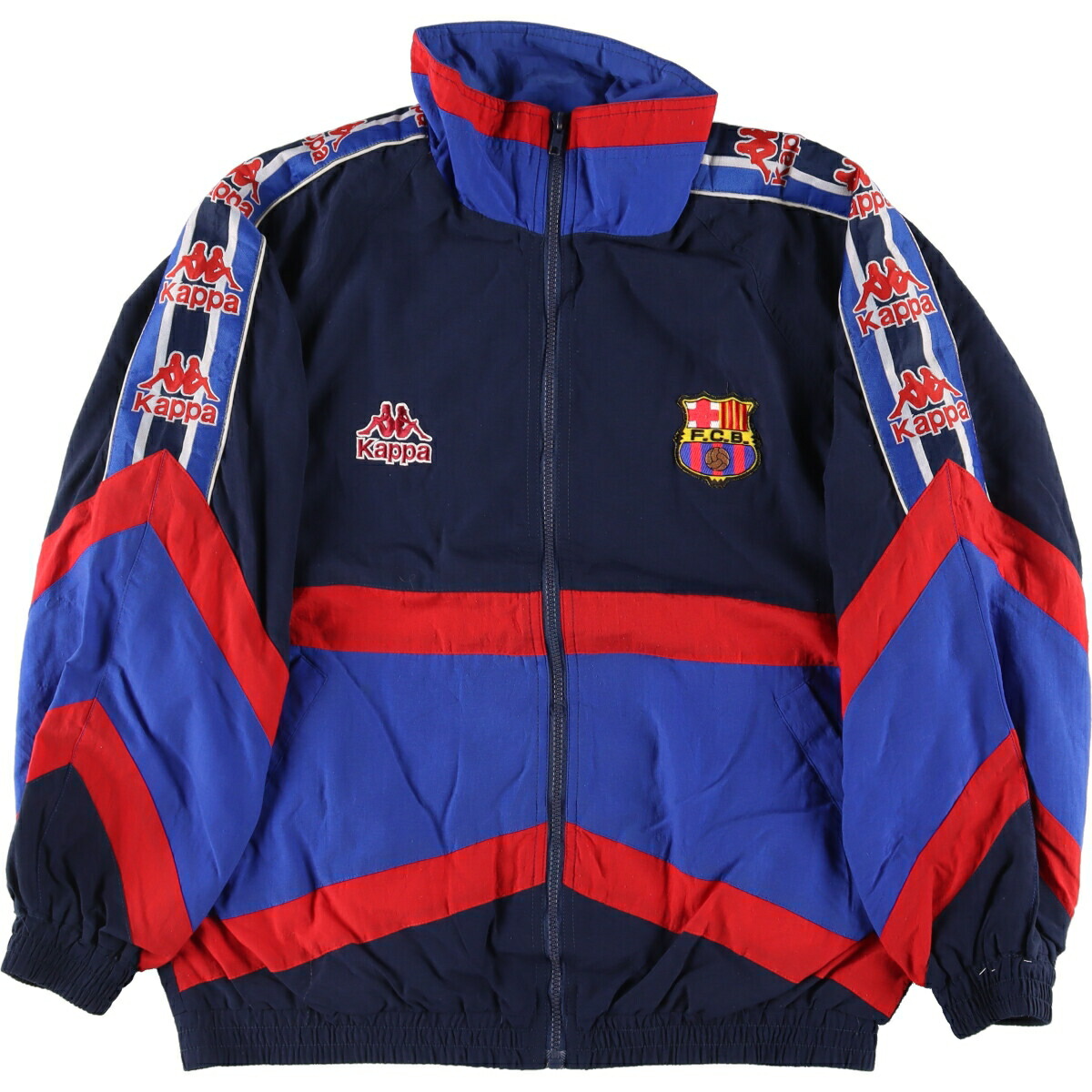 激レア】 カッパ 古着 バルセロナ 96年 ナイロンジャケット