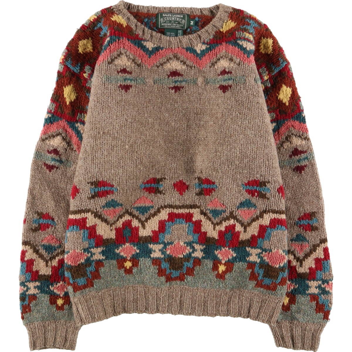 楽天市場】古着 ラルフローレン Ralph Lauren COUNTRY カントリー 総柄