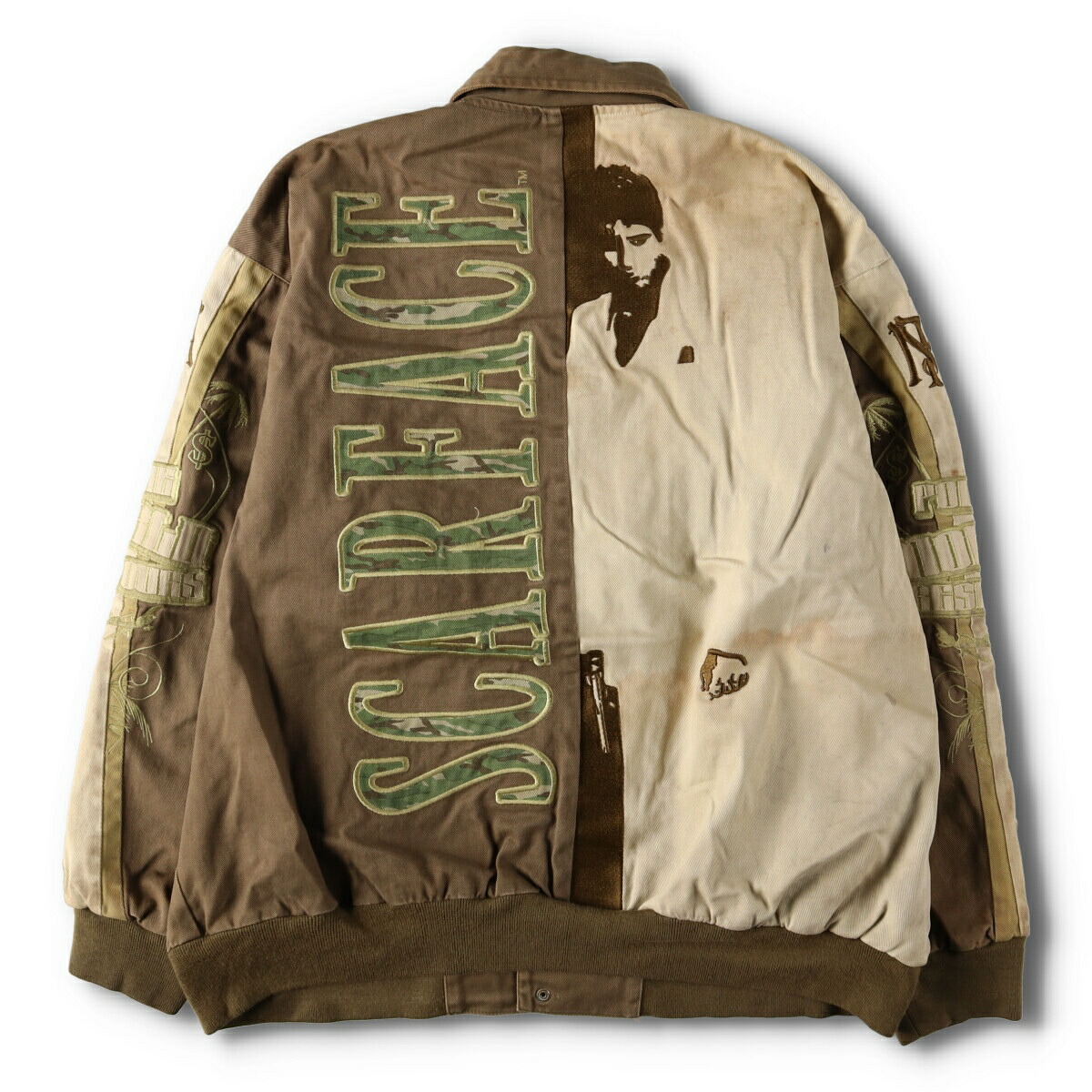 楽天市場】古着 JH Design SCAR FACE スカーフェイス 両面刺繍