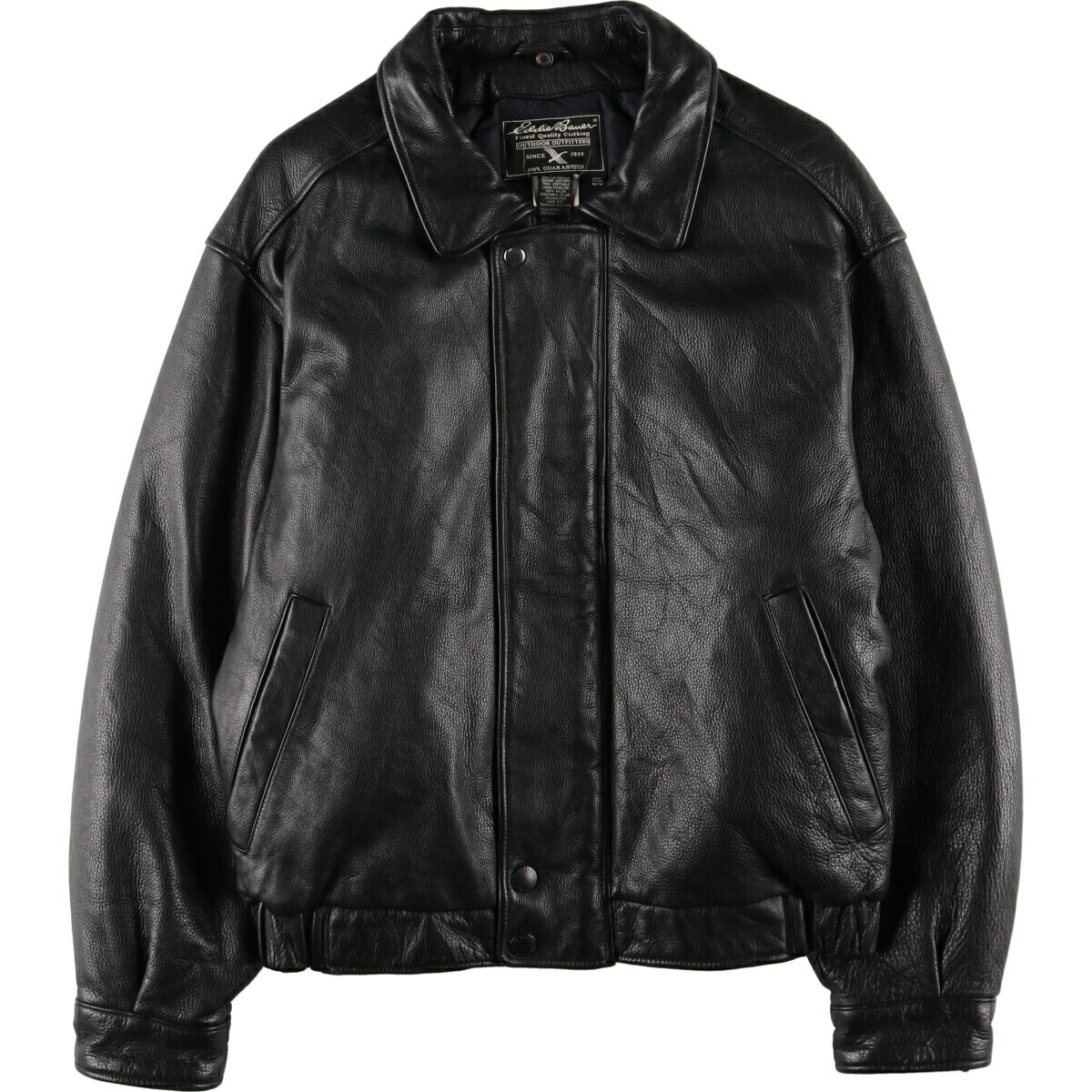 楽天市場】古着 エディーバウアー Eddie Bauer レザーグースダウン