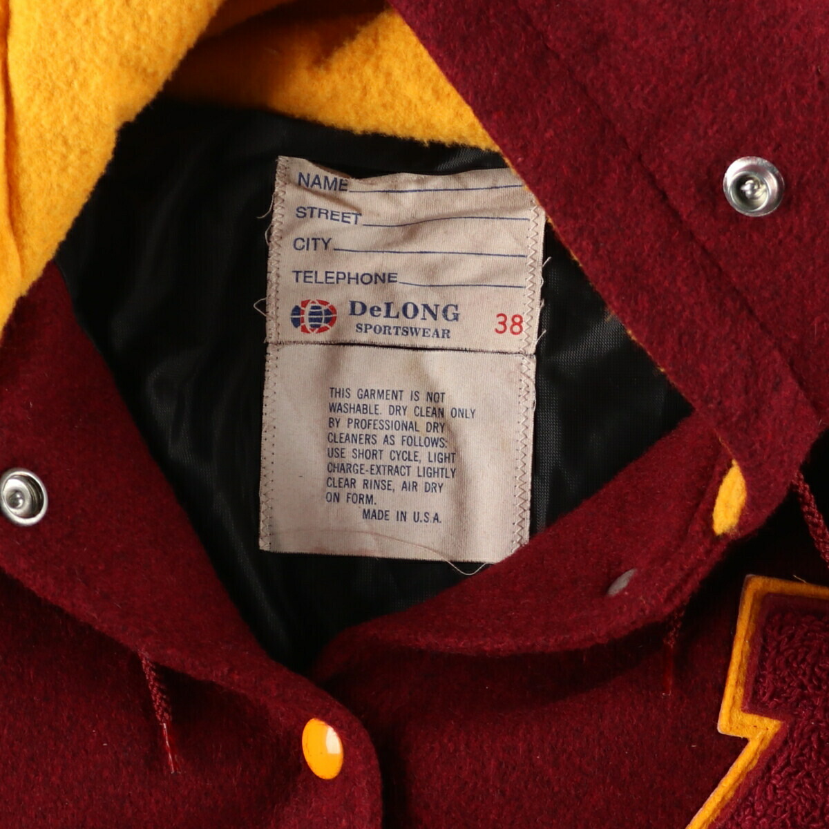 楽天市場】古着 70~80'S DeLONG フード付き セーラーカラー ウール