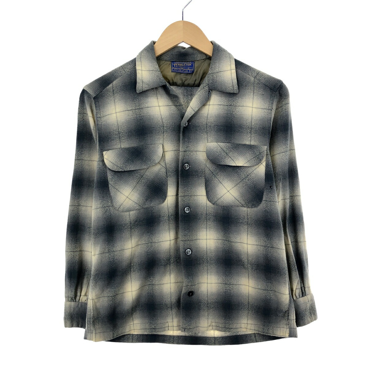 楽天市場】古着 50年代 ペンドルトン PENDLETON ボードシャツ オンブレ