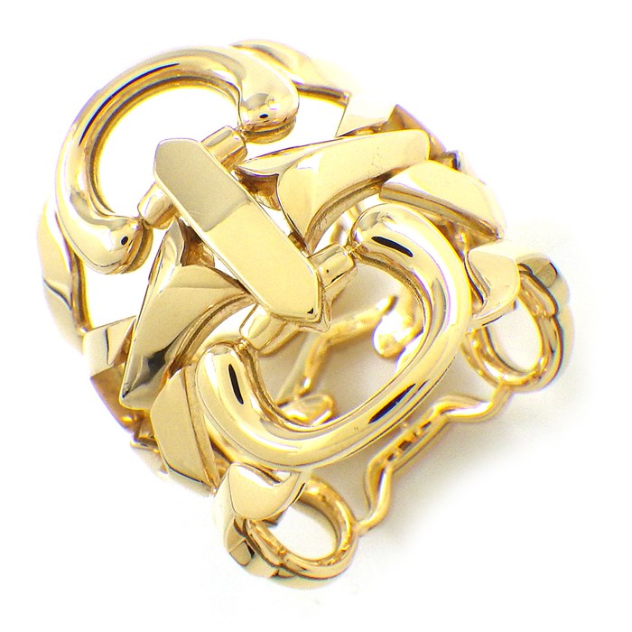 楽天市場】グッチ GUCCI リング ホースビット K18YG 13.5号 / #13