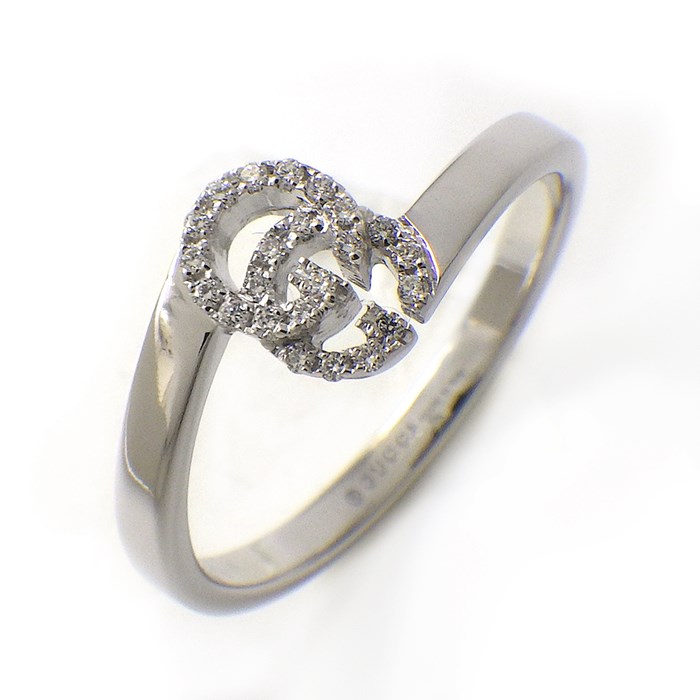 楽天市場】グッチ GUCCI リング GG ランニング ロゴ ツイスト