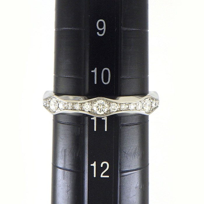 ブルガリ 美品 フルダイヤ エタニティリングpt950 10号 BVLGARI