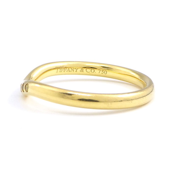 楽天市場】ティファニー Tiffany & Co. リング カーブドバンド 9