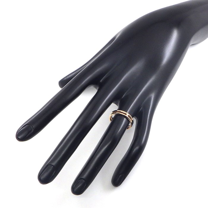 楽天市場】エルメス HERMES リング アリアンヌ ウェディング K18PG 9号