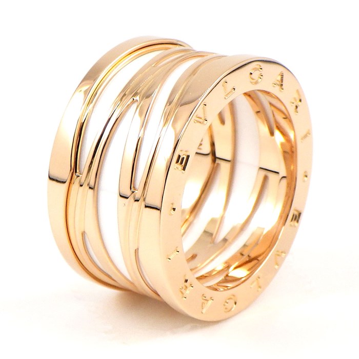 楽天市場】ブルガリ BVLGARI リング B-zero1 ビーゼロワン デザイン