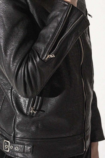 楽天市場】ライダース ジャケット フェイクレザー シングルライダース