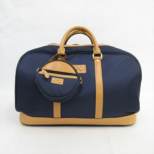 楽天市場】Kitamura(キタムラ ) ボストンバッグ ハンドバッグ 紺