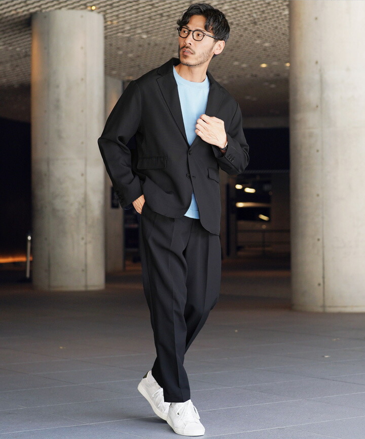 楽天市場】【在庫一掃FINALセール】洗える カジュアルスーツ 上下