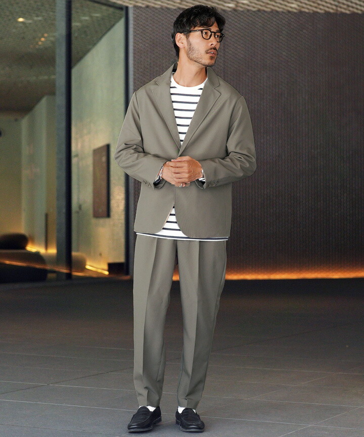 楽天市場】【在庫一掃FINALセール】洗える カジュアルスーツ 上下