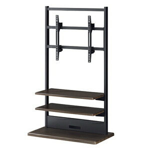 楽天市場】ハヤミ 〜77v型対応テレビスタンド timez・kfseries グレー