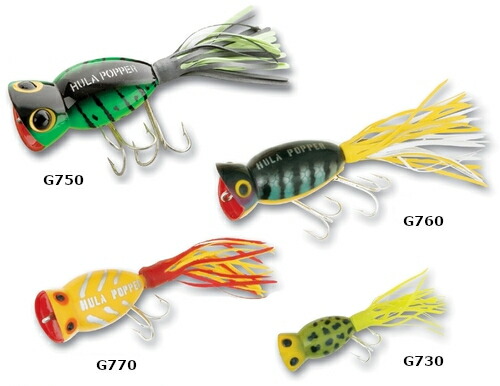 楽天市場】【予約】3個セット【取寄せ商品】ARBOGAST HulaPopper フラ