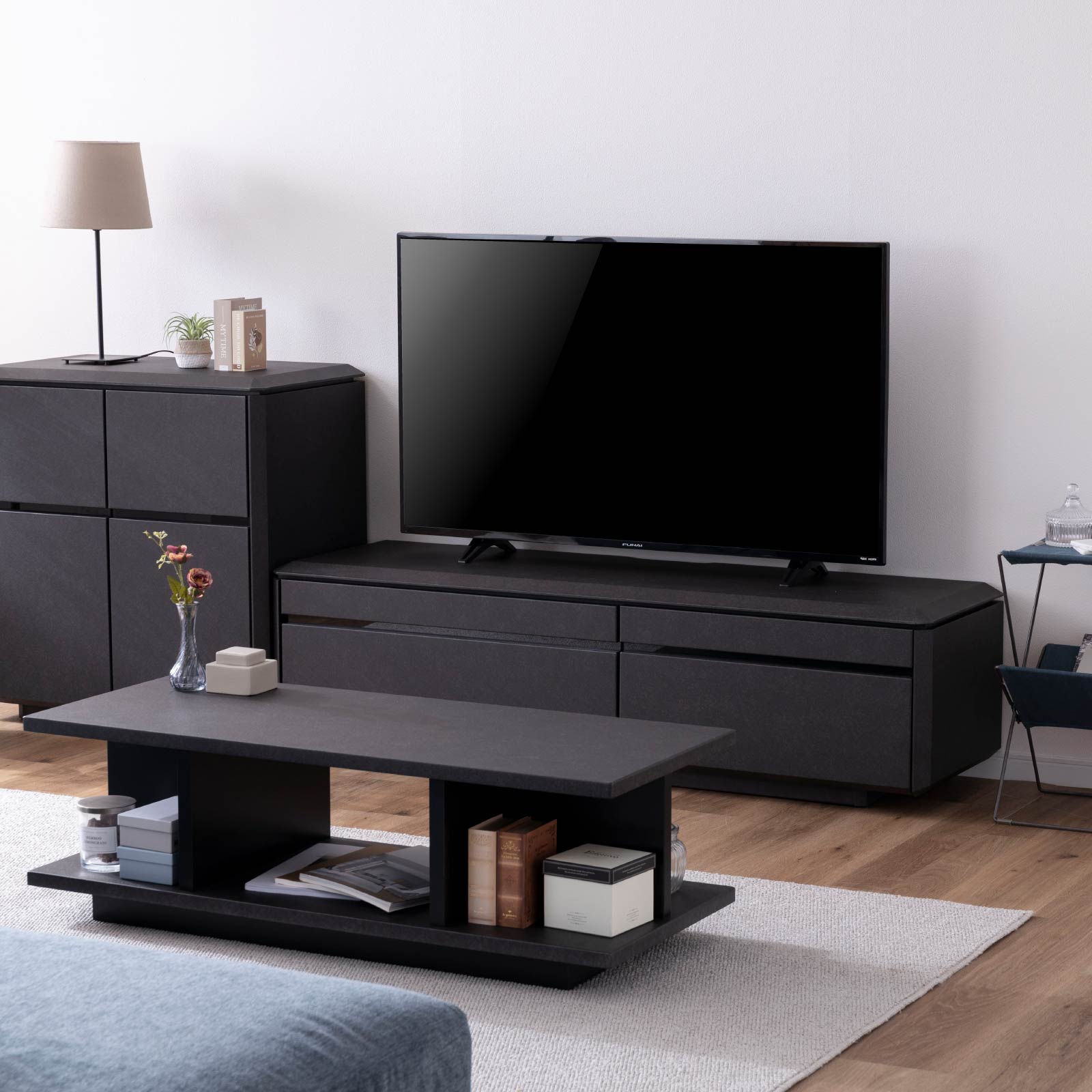 楽天市場】テレビボード テレビ台 幅 150 cm おしゃれ ロータイプ