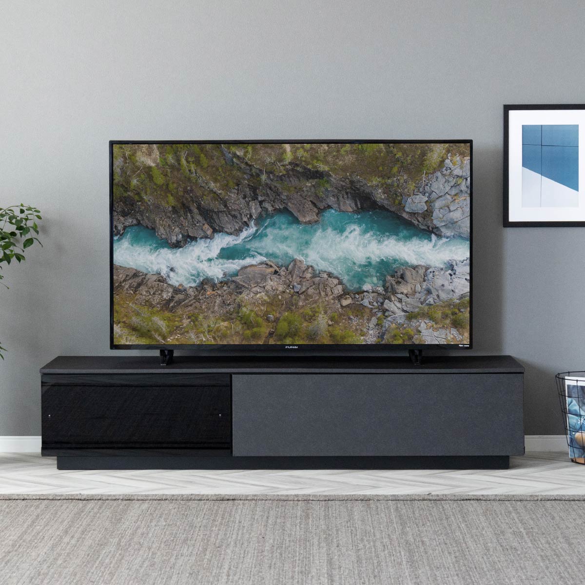 楽天市場】テレビボード 完成品 テレビ台 160cm ローボード テレビ