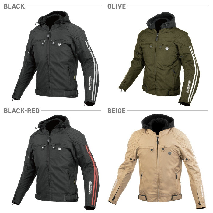 楽天市場】コミネ JK-614 プロテクトウインターパーカ KOMINE 07-614