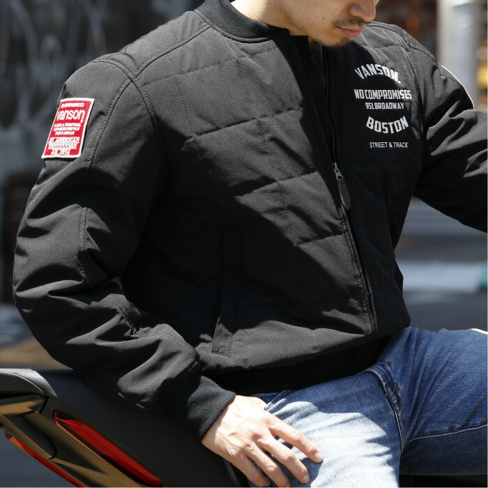 楽天市場】【在庫限り】バンソン SVS2205W ナイロンジャケット 秋冬