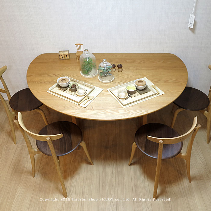 楽天市場】アウトレット展示品処分 ナガノインテリア DT635-0S 半円形