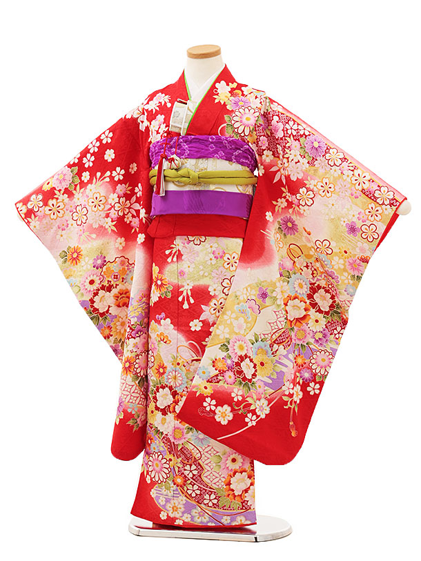 楽天市場】七五三 着物 7歳 フルセット レンタル 女の子 Y167【正絹