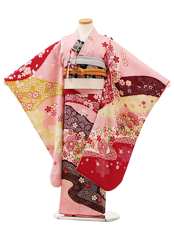 楽天市場】七五三 着物 7歳 フルセット レンタル 女の子 Y176【正絹