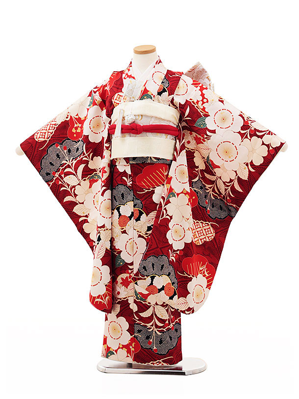 楽天市場】七五三 着物 7歳 フルセット レンタル 女の子 高級正絹Y207