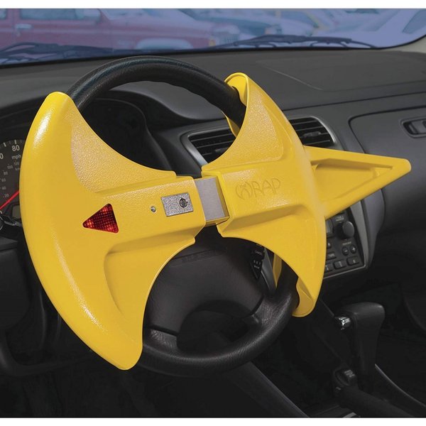 楽天市場】WRAP ハンドルロック 車両盗難防止装置 リモコン操作 保証