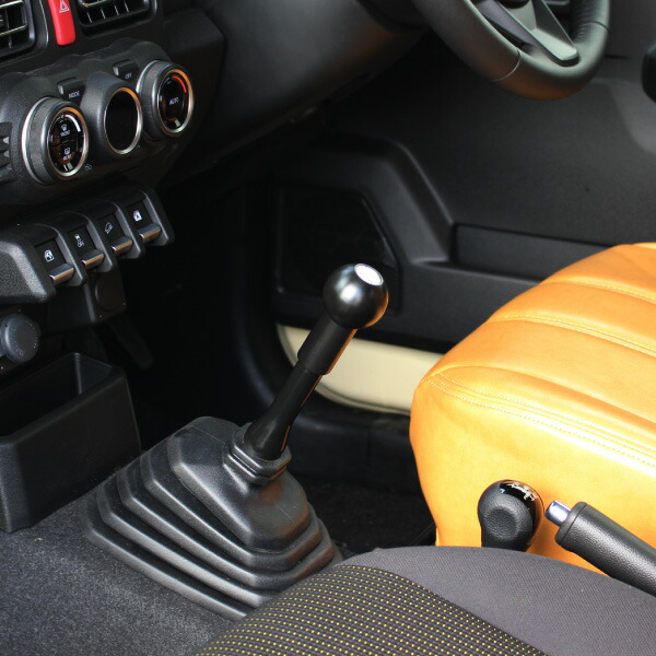 楽天市場】ジムニー JB64 JB74 MT車用 シフトノブ ブラック ジュラコン