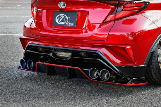 楽天市場】KUHL RACING CHR-RS リアハーフスポイラー 4本マフラー
