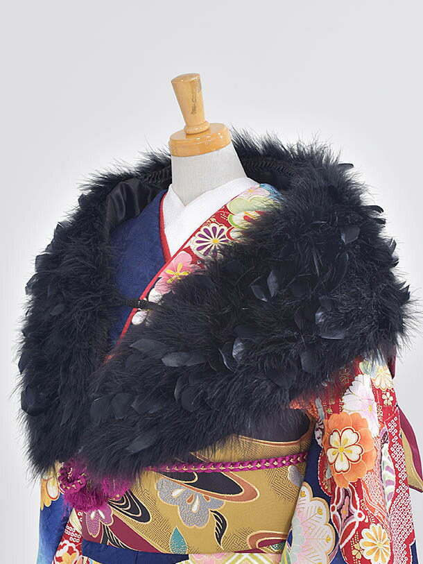 楽天市場】【レンタル】ショール 振袖ショール 着物ショール フェザー