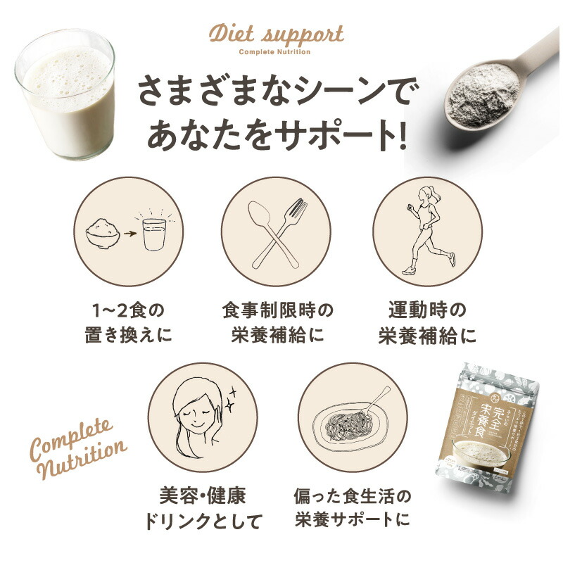楽天市場】みらいの完全栄養食ダイエット (378g・21日分) 日本生まれの