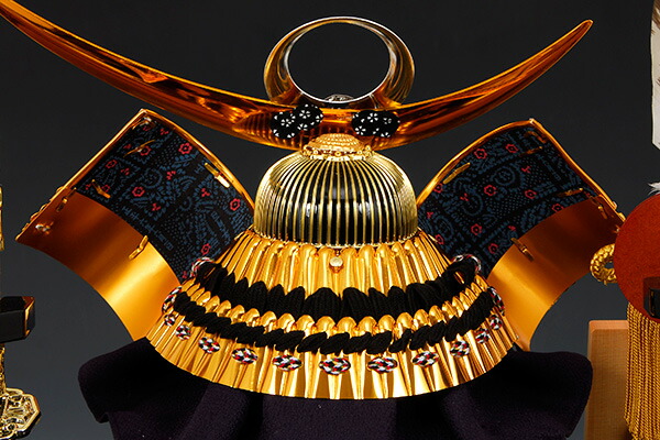 楽天市場】五月人形 佳月 K-100 上杉謙信公 コンパクト 兜ケース飾り