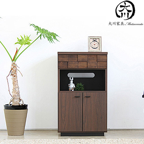 幅57cm】パソコンキャビネット、日本製、コンパクト、電話台