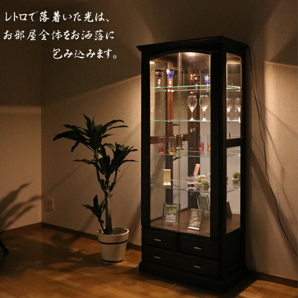 楽天市場】コレクションケース コレクションボード 80幅 ガラスショー