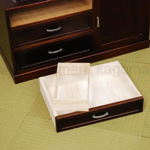 楽天市場】YK428 古代 KODAI 民芸家具 シリーズ 23本三面座鏡 鏡台