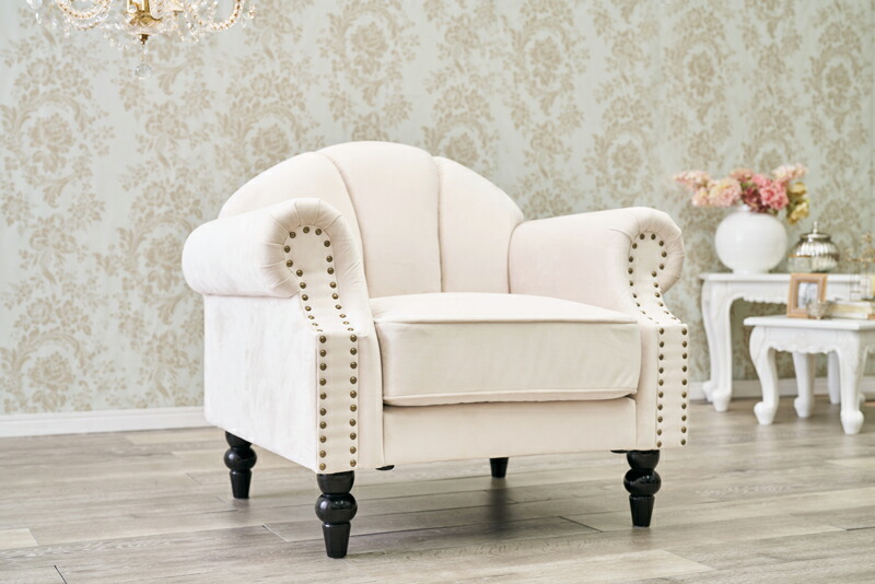 フレンチカントリー ダイニングチェア 姫家具 天然木 ラバーウッド