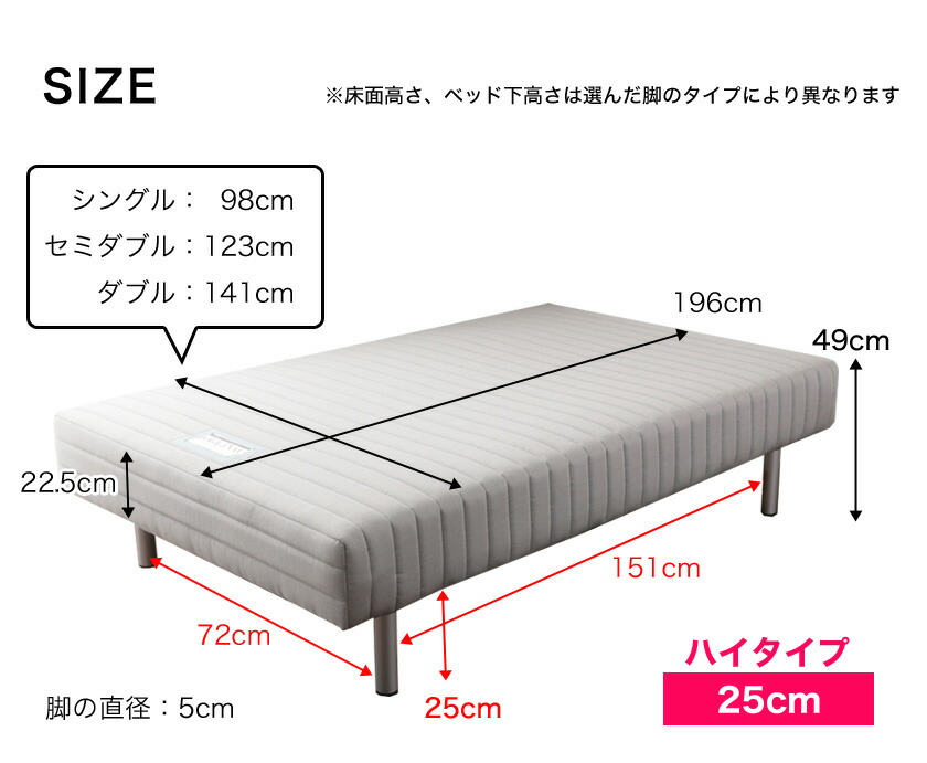 楽天市場】フランスベッド ベッド 脚付きマットレス ボトムマットレス