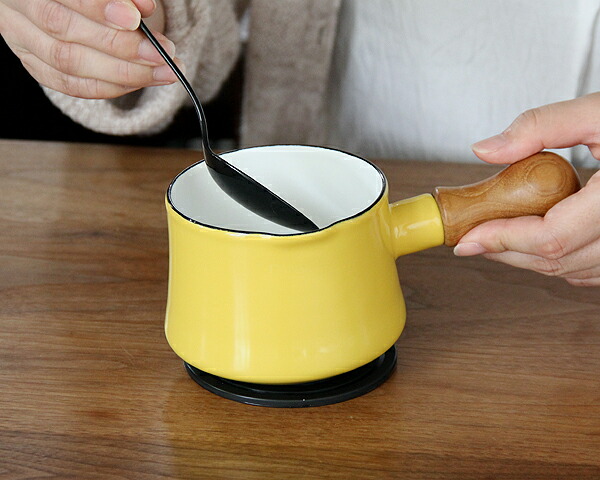 DANSK ダンスク 蓋つき コベンスタイル ソースパン 黄 #01 DANSK