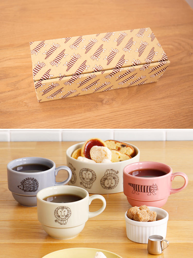 楽天市場】LisaLarson リサ・ラーソン トリオ スタックカップ セット