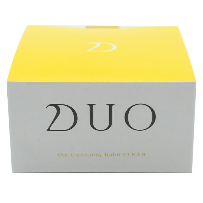 楽天市場】DUO デュオ ザ クレンジングバーム クリア 黄箱 90g 保湿