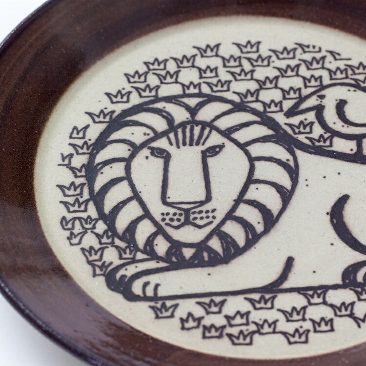 楽天市場】LisaLarson リサ・ラーソン 益子の皿 リサ・ラーソン 小皿