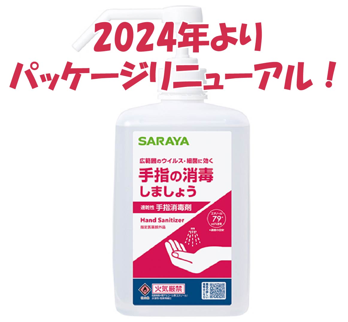 サラヤ手指消毒液1L 16本ポンプ付 【公式通販】