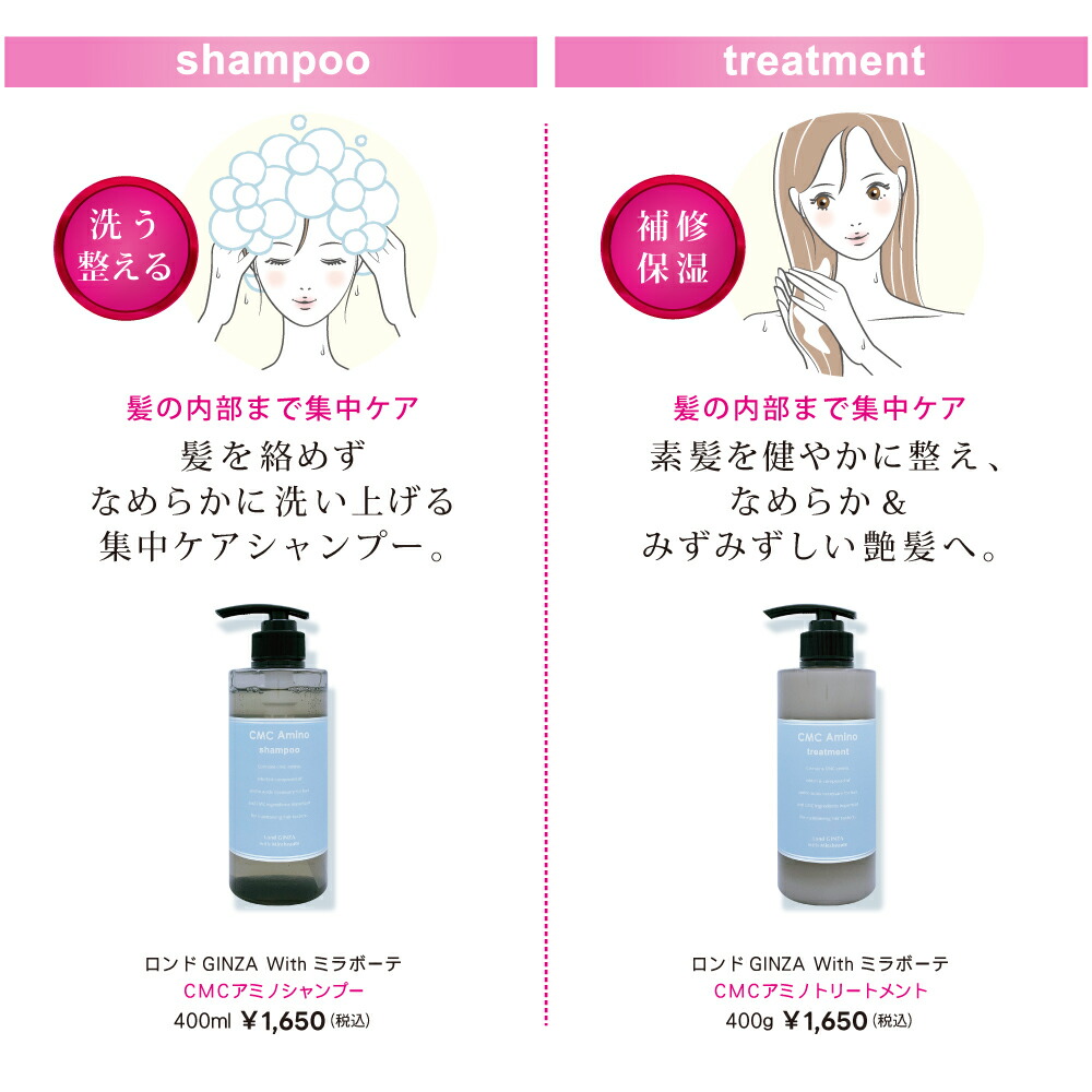 楽天市場】ロンド GINZA withミラボーテ CMCアミノ集中オイル美容液