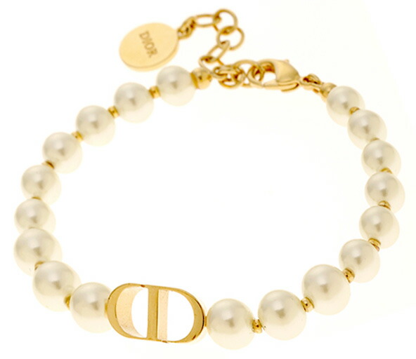 楽天市場】Christian Diorクリスチャンディオールホワイトレンジパール