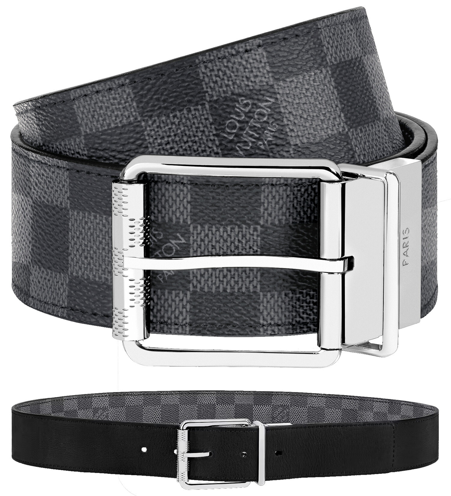 ルイ・ヴィトン(LOUIS VUITTON) ダミエ(Demier) メンズベルト | 通販