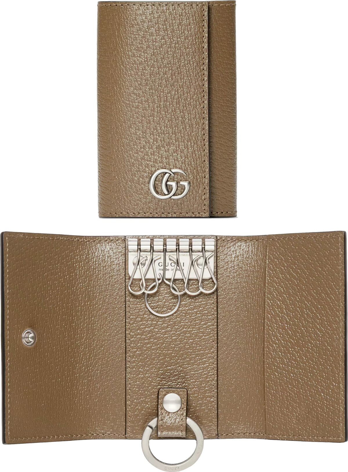 楽天市場】GUCCI グッチキーリング付き6連キーケースアンティーク