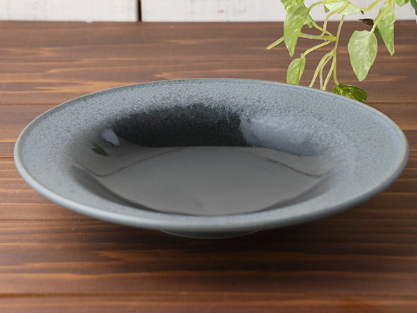 楽天市場】軽量 お皿 黒海タマリム型63深皿 直径21.7cm 高さ4.2cm 386g