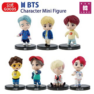楽天市場】【おまけ15種付き】BTS キャラクターミニフィギュア